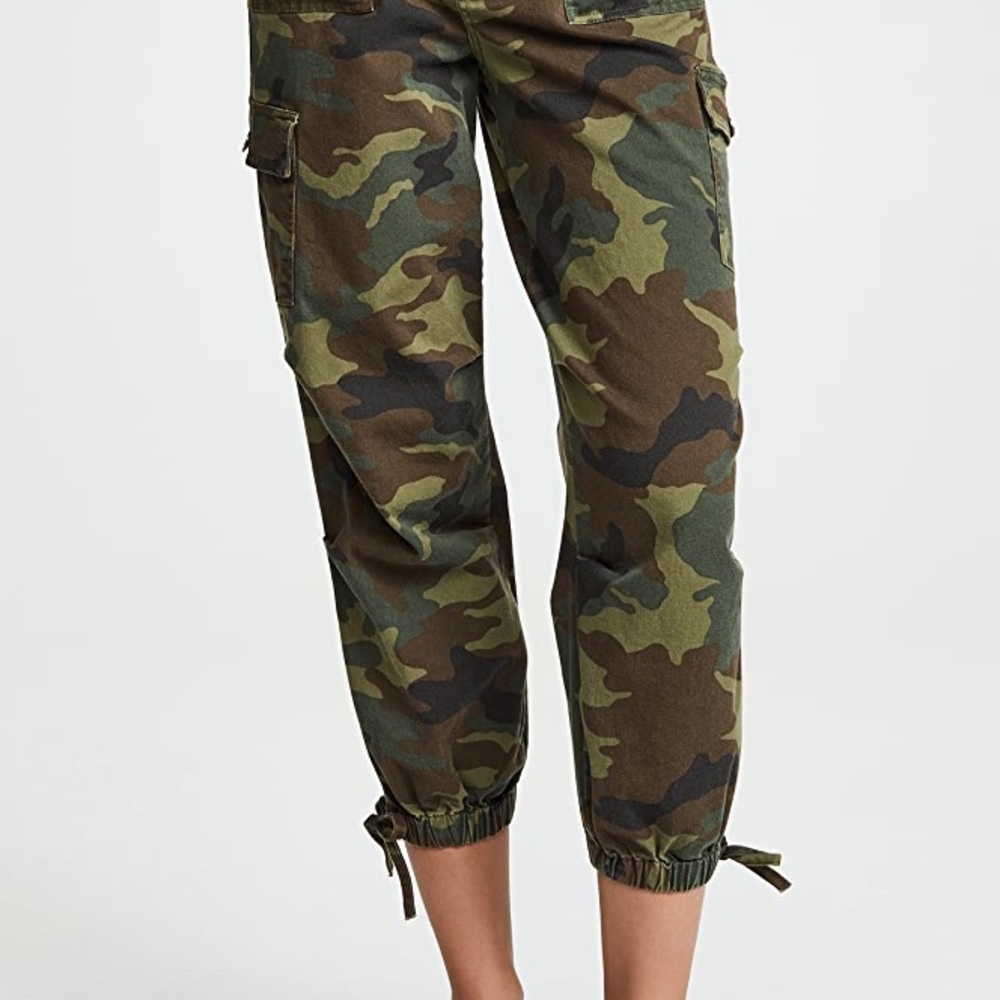 Alice & Olivia High Waisted Cargo Pants